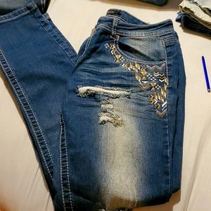 Twenty-one black jeans